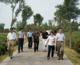 汤山方山国家地质公园接受国土资源部核查组抽查获好评