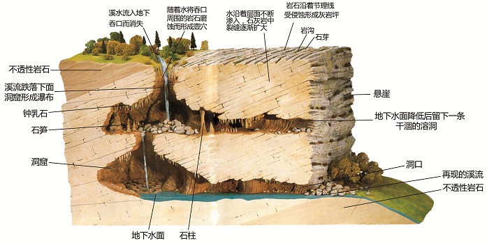 溶洞是怎么形成的？(图1)